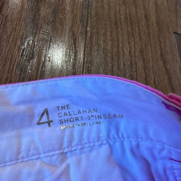 Lilly Pulitzer the Callahan 5”’inseam pink low rise shorts 4 - Picture 4 of 11